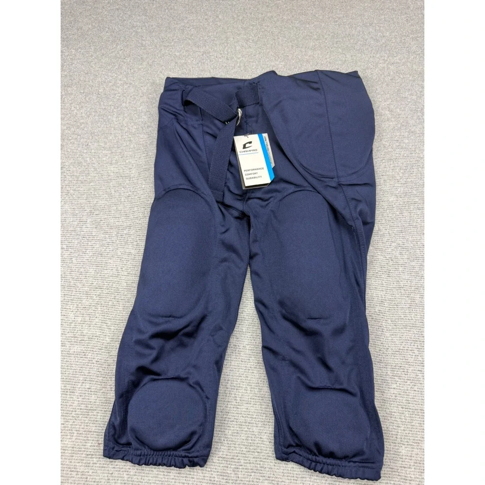 Champro Youth Large Navy Blue Integrated Football Pants FPU29Y New with Tags